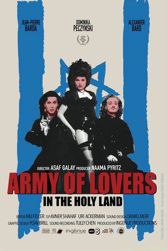 Movie poster for Army of Lovers in the Holy Land (2018)