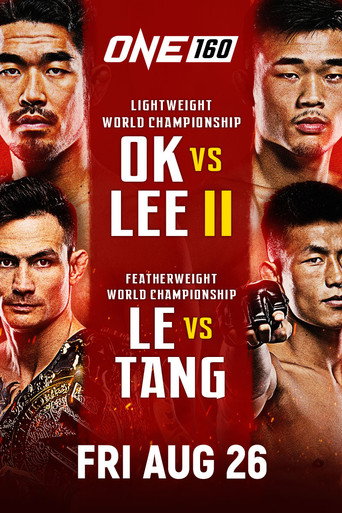 Movie poster for ONE 160: Ok vs. Lee 2 (2022)