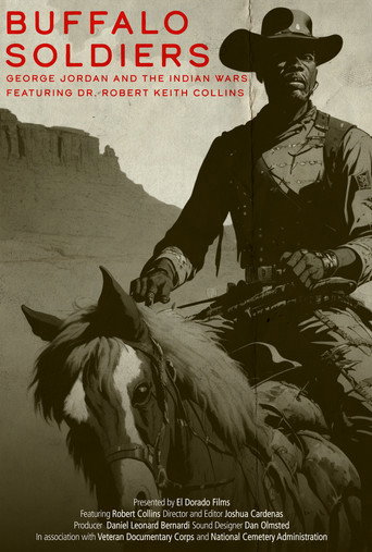 Movie poster for Buffalo Soldiers:  George Jordan and the Indian Wars (2023)