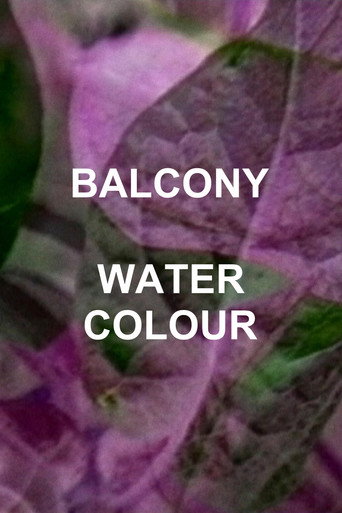 Movie poster for Balcony Water Colour (1994)