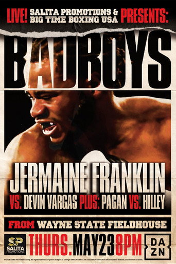 Movie poster for Jermaine Franklin vs. Devin Vargas (2024)