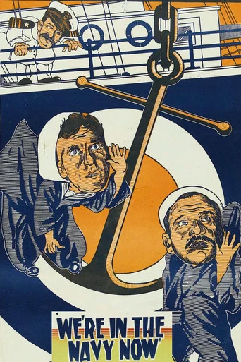 Movie poster for We're in the Navy Now (1926)
