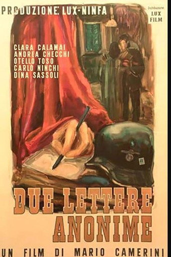 Movie poster for Two Anonymous Letters (1945)
