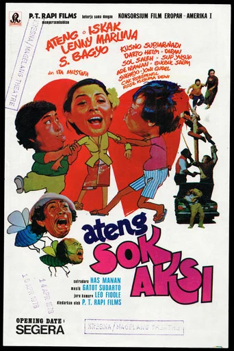 Movie poster for Ateng Sok Aksi (1977)