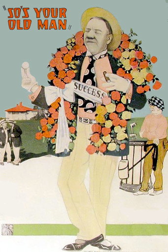 Movie poster for So's Your Old Man (1926)