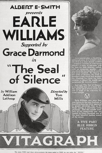 Movie poster for The Seal of Silence (1918)