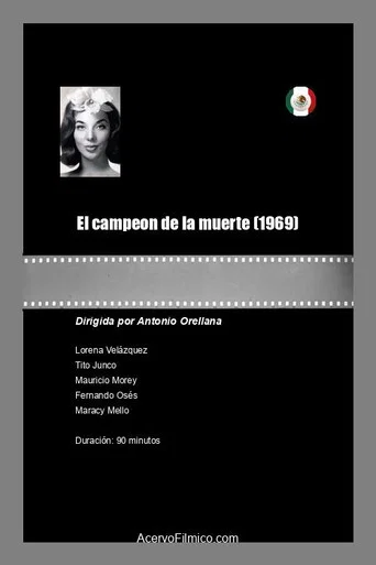 Movie poster for Campeón de la muerte (1969)