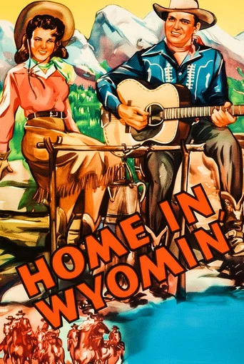 Movie poster for Home in Wyomin' (1942)
