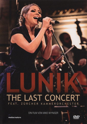 Movie poster for Lunik: The Last Concert (2014)