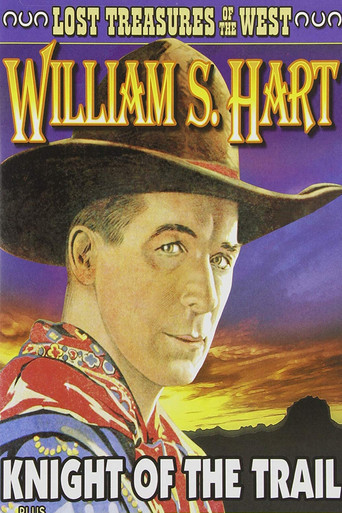 Movie poster for Knight of the Trail (1915)