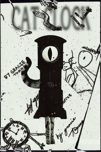 Cat Clock poster