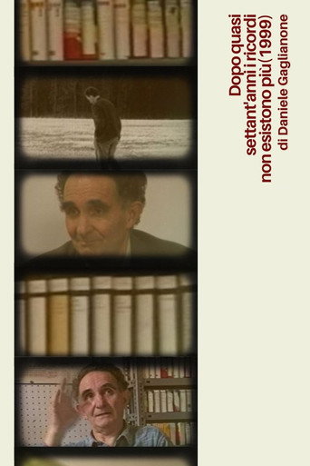 Movie poster for Dopo quasi settant'anni i ricordi non esistono più (2000)