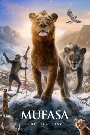 Movie poster for Mufasa: The Lion King (2024)