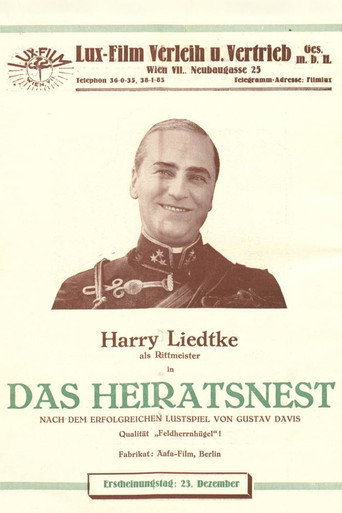 Movie poster for Das Heiratsnest (1927)