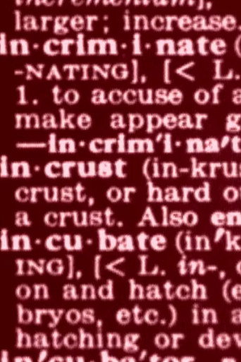Movie poster for Dictionary (1975)