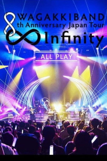 Movie poster for WAGAKKIBAND 8th Anniversary Japan Tour ∞ - Infinity - (2021)