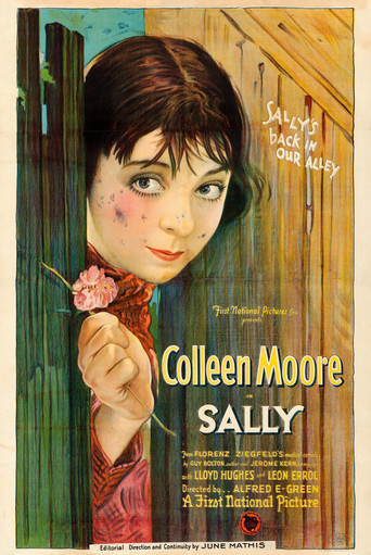 Movie poster for Sally (1925)
