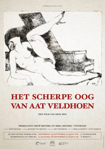 Movie poster for Het scherpe oog van Aat Veldhoen (2015)