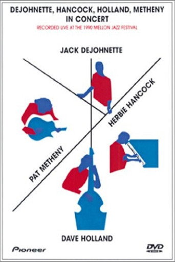 Movie poster for Dejohnette, Hancock, Holland and Metheny in Concert (1990)