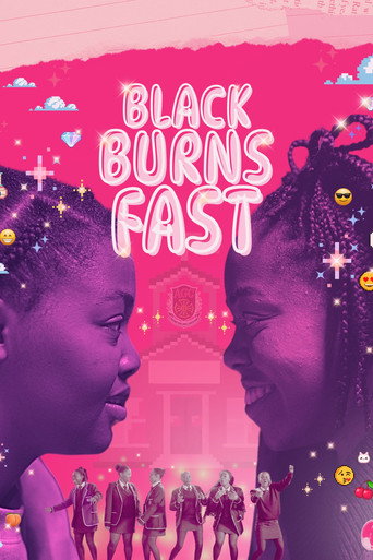 Movie poster for Black Burns Fast (2026)