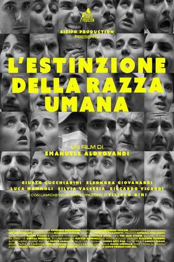 Movie poster for L'estinzione della razza umana (2026)