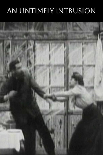 Movie poster for An Untimely Intrusion (1902)