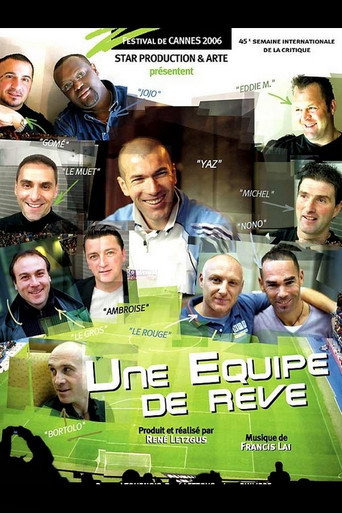 Movie poster for Zidane, une équipe de rêve (2006)