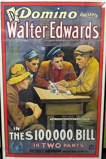 Movie poster for The $100,000 Bill (1915)