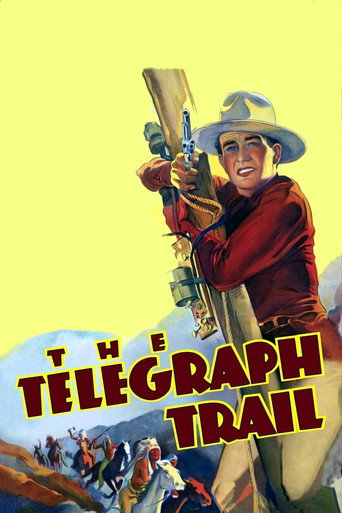 Movie poster for The Telegraph Trail (1933)