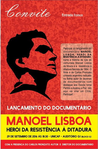 Movie poster for Manoel Lisboa: Herói da Resistência à Ditadura (2016)