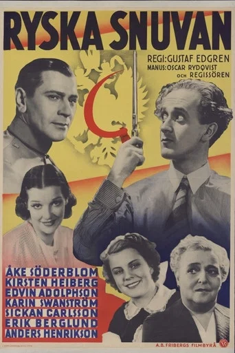 Movie poster for Ryska snuvan (1937)