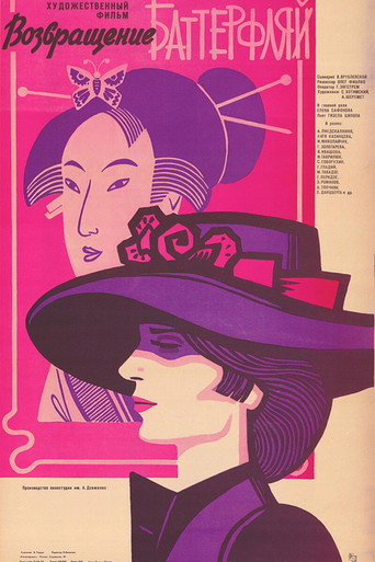 Movie poster for The Return of Butterfly (1983)