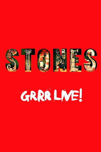 Movie poster for The Rolling Stones: Grrr Live! (2012)