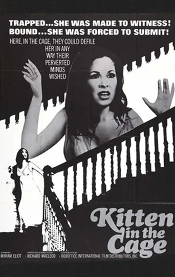 Movie poster for Kitten in a Cage (1968)
