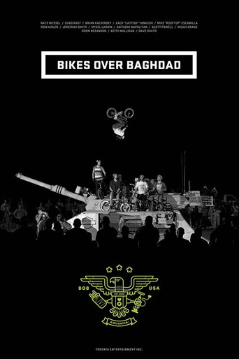 Movie poster for Bikes Over Baghdad (2013)