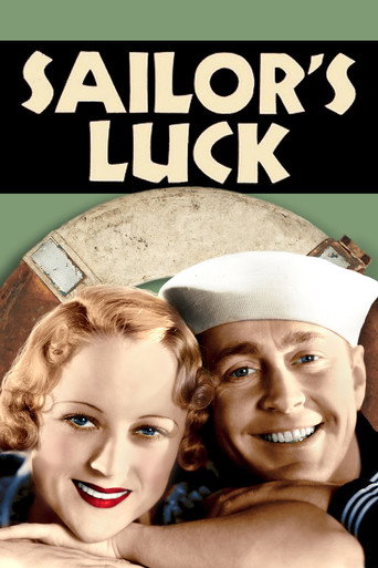 Movie poster for Sailor's Luck (1933)