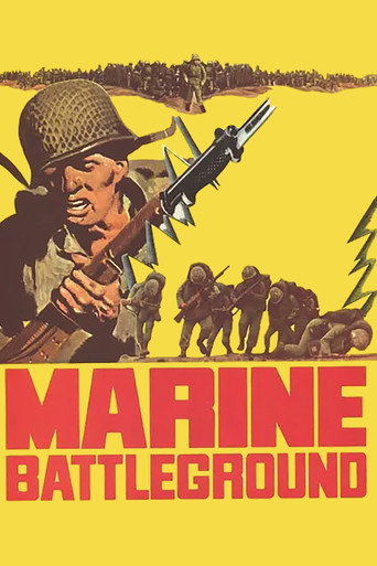 Movie poster for Marine Battleground (1963)