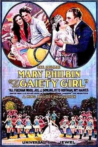 The Gaiety Girl poster