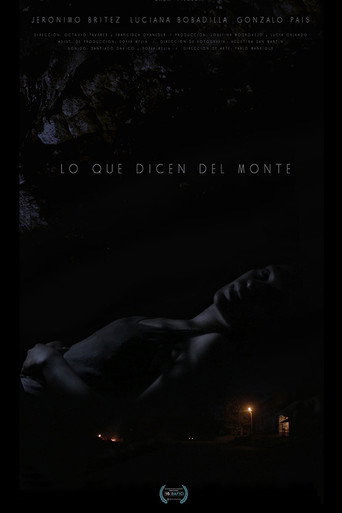 Movie poster for Lo que dicen del monte (2014)
