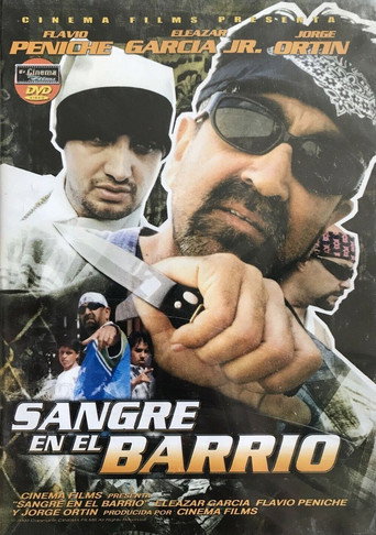 Movie poster for Sangre en el barrio (2002)