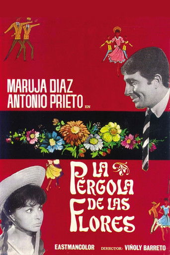 La pérgola de las flores poster