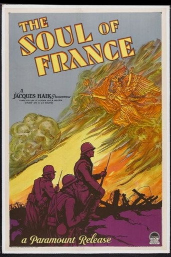 Movie poster for The Soul of France (1928)