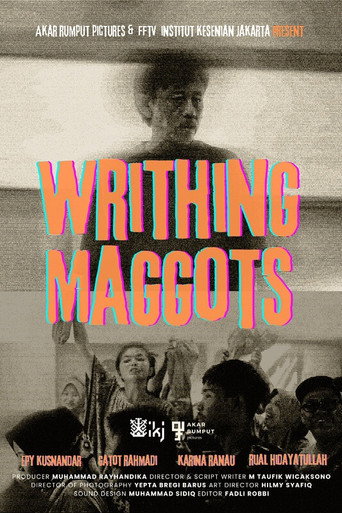 Movie poster for Writhing Maggots (2024)