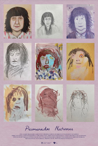 Promenades nocturnes poster