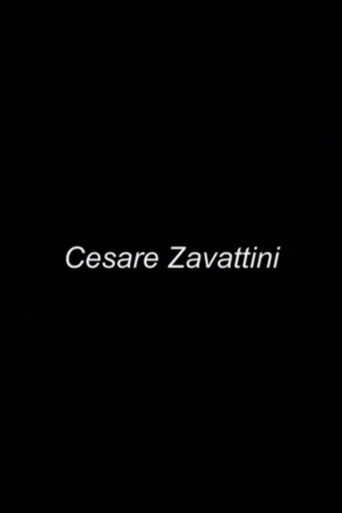 Cesare Zavattini poster