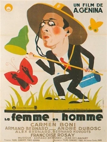 Movie poster for The Woman Dressed As a Man (1932)
