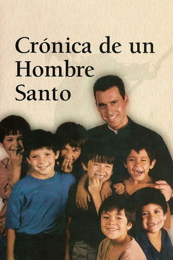 Crónica de un hombre santo poster