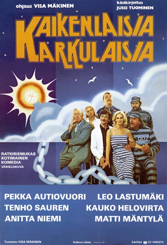 Movie poster for Kaikenlaisia karkulaisia (1981)
