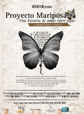 Movie poster for Proyecto Mariposa (2014)