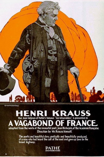 Movie poster for A Vagabond of France (1917)